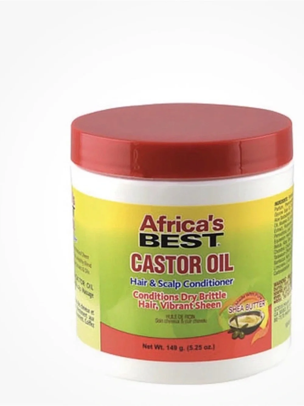 Castor Oil Hair & Scalp Conditioner - Red Lid